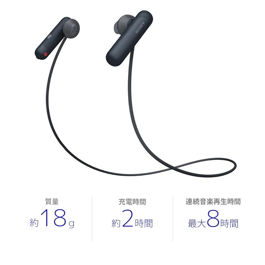 Amazon.co.jp: ソニー ワイヤレスステレオヘッドセットWI-SP500